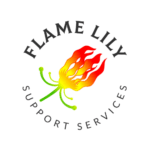Flame lily support services logo