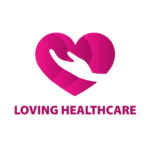 Loving healthcare logo