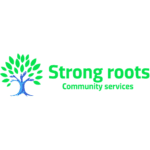 Strong roots community services logo