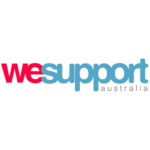 We support logo